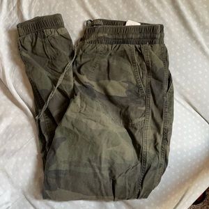 camo joggers